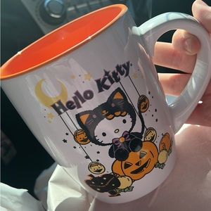 halloween hello kitty mug